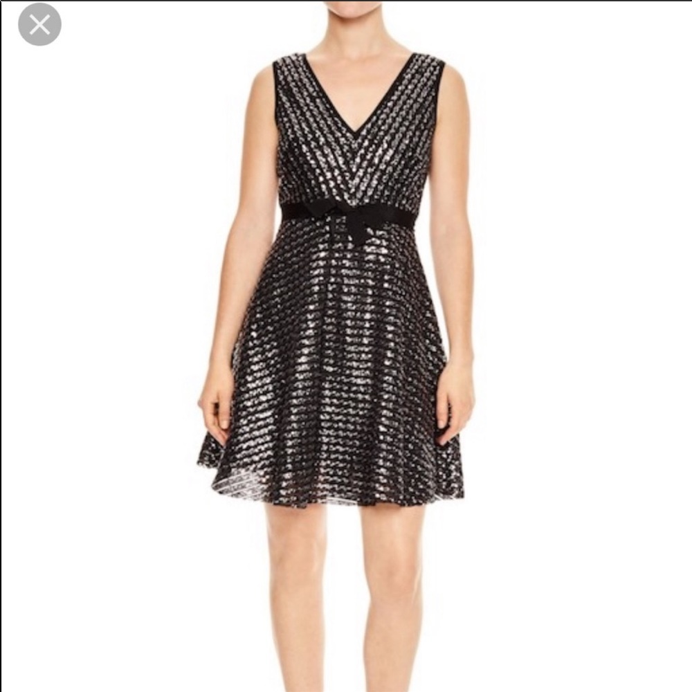 NWT Sandro sequin A line dress - Picture 1 of 9